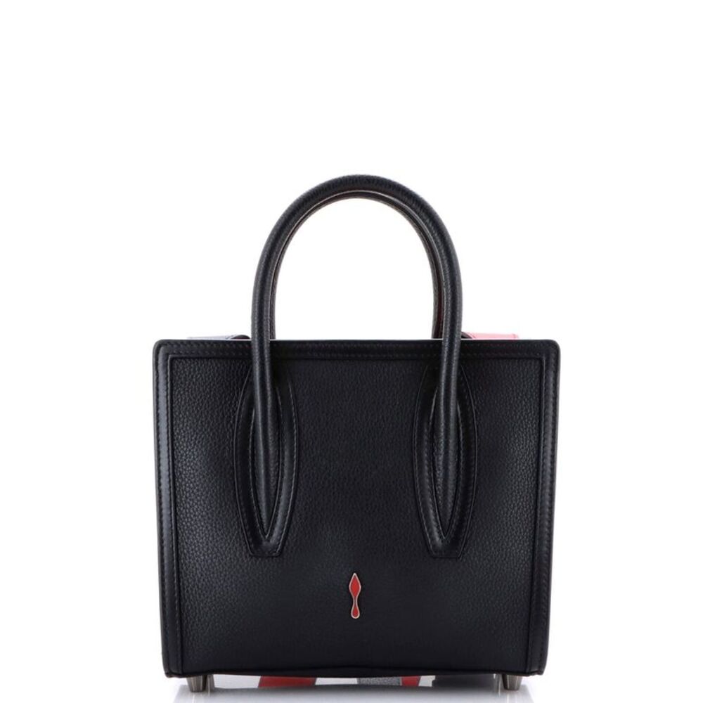 Christian Louboutin Paloma Tote Embellished Leather Mini Black - Picture 3 of 7